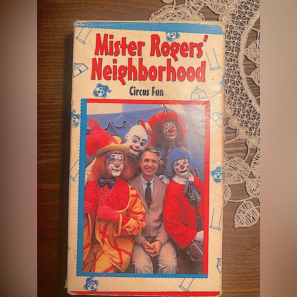Vintage Mr. Rogers Neighborhood “Circus Fun” VHS.